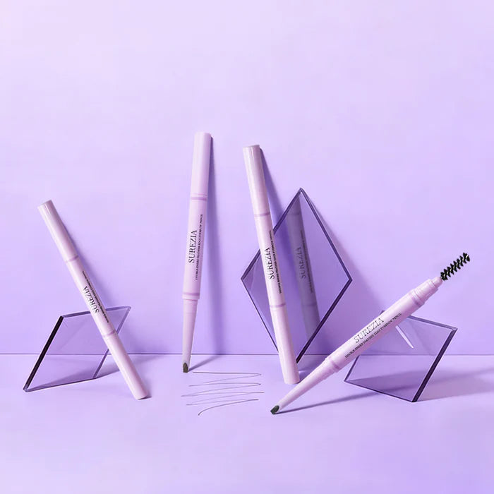 Lumivara Çift Uçlu Tüy Efektli Kaş Kalemi Seti