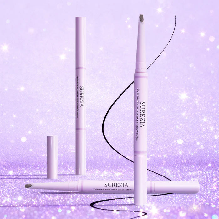 Lumivara Çift Uçlu Tüy Efektli Kaş Kalemi Seti