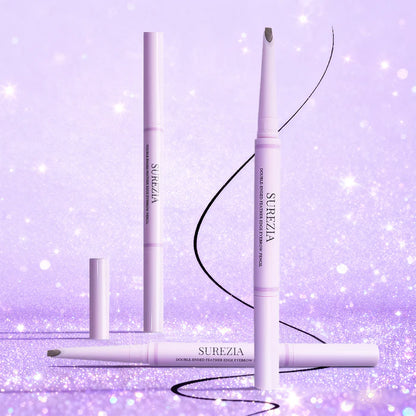 Lumivara Çift Uçlu Tüy Efektli Kaş Kalemi Seti